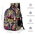 thumbnail image 2 of Yu-Gi-Oh Anime Backpack Multipurpose Daypack Large Capacity Student Schoolbag Satchel Bookbag Rucksack Travel Laptop Bag With Pockets, 2 of 6