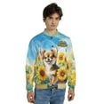 Chihuahua Hello Summer Sunshine Sunflowers Spring Retro Vintage All ...