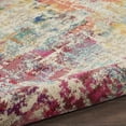 thumbnail image 5 of Nourison Celestial 7'10"XROUND (8' Round) Pink/Multicolor Area Rug Colorful Contemporary Abstract by Nourison, 5 of 8
