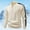 E-725Beige, variant on FAOWME Men Knitted Sweater Long Sleeve Stand Collar Solid Color Half Zipper Warm Comfortable Pullover Top For Autumn Winter Daily Wear Beige L