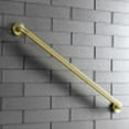 thumbnail image 2 of Kingston Brass DR514327 Meridian 32" x 1-1/4" O.D Grab Bar, Brushed Brass, 2 of 4