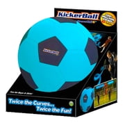 KickerBall by Swerve Sports – Curve & Swerve Soccer Ball for Kids & Adults – Fun Trick Shot Training Ball – Electric Blue