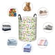 thumbnail image 4 of Balery Happy Easter Cesta de ropa redonda con asas, impermeable, independiente, para ropa, juguetes, dormitorio y familia-Small, 4 of 6