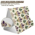 thumbnail image 2 of FORMRS A4 Clipboard Folder with Pen Holder Horizontal Foldable School Office Binder, Beige Floral Pattern, 2 of 9