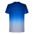 thumbnail image 4 of Mens Textured T-Shirts Casual Knitted Short Sleeve Crewneck Tops Summer Loose Fit Waffle Pullover Tees Blouses, 4 of 5
