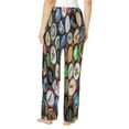 thumbnail image 3 of Kll Womens Beer Caps Print Pajama Pants Soft Pajama Bottoms For Women Cozy Lounge Pants, 3 of 9