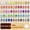 60 Colors, variant on Pearlescent Solid Watercolor Paint Set, Robust Metallic Shimmer Palette with Water Brush Pen, Sturdy Resilient Nail Art Craft Glitter Pigment, 24 / 36 / 60 Colors, 1SET
