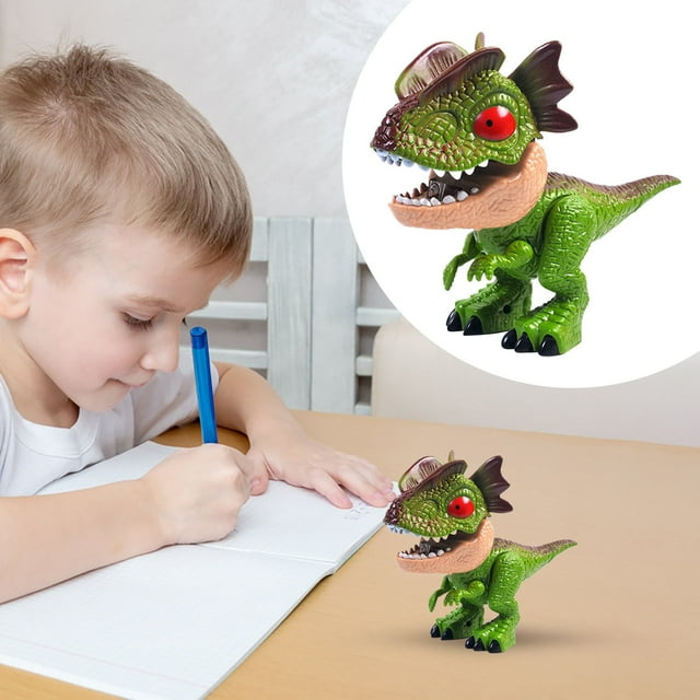 5 In 1 Dinosaur Stationery Set 5 In 1 Dinosaur Model Pencil Sharpener For Kids Creative Dinosaur Stationery Set With Pencil Eraser Flexible Ruler Stapler Sharpener
