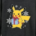 thumbnail image 3 of Pokémon - Pika Presents - Women's Lightweight French Terry Long Sleeve Shirt, 3 of 5