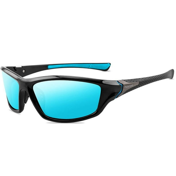 Mens Sunglasses Polarized Sport Glasses For Golf Fishing Driving Metal  Frame Sun Glasses 8729 Black+Red