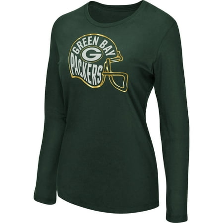 Women's Majestic Green Green Bay Packers Turn it Loose Long Sleeve