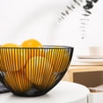 thumbnail image 2 of Coofit Fruit Bowl Metal Simple Large Capacity Fruit Basket Fruit Holder for Home, 2 of 10