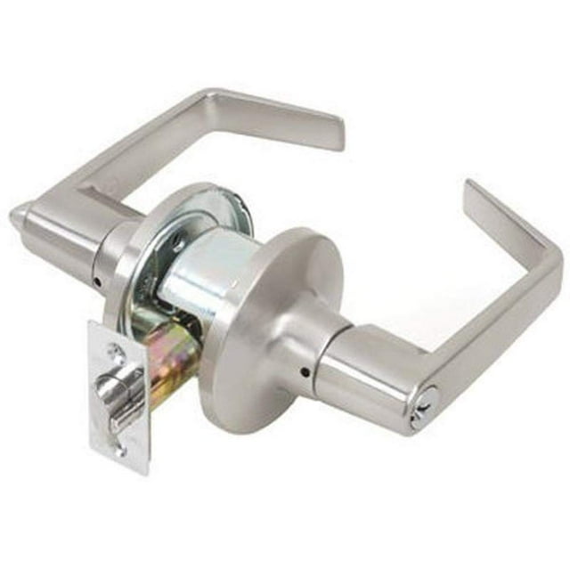 Manija para Puerta Tell CL100201 Acabado Satinado de Servicio Ligero