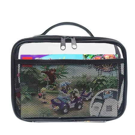 

Act Now! Holay 4 Packs PVC Zippered Set Toy Clay Board Game Storage Organizer Case The Name Tag Is Made Of PVC Material And Has A Transparent Design Making It Easy To Read.