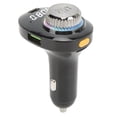 thumbnail image 3 of Adaptador Bluetooth para coche, transmisor FM, adaptador de radio FM inalámbrico, dos puertos, reproductor de música para coche, receptor de radio, 3 of 14