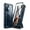 Blue, variant on Dexnor for Samsung Galaxy S21 FE Case, [Built in Screen Protector and Kickstand] Heavy Duty Military Grade Protection Shockproof Protective Cover for Samsung Galaxy S21 FE 5G, 6.4 inch Black
