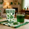 thumbnail image 6 of TanSiDing 48pcs St. Patrick's Day Party Supplies Disposable Tableware Set - Shamrock Themed Plates Cups Napkins for Irish Holiday Celebration, Festive Green Decor, Dinnerware Essentials, 6 of 6