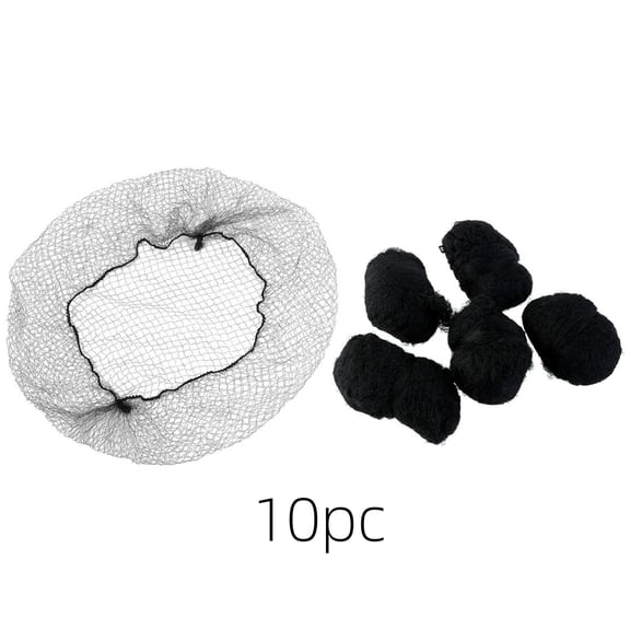 10pc Hair Net For Salon Kitchen Long Hair Control