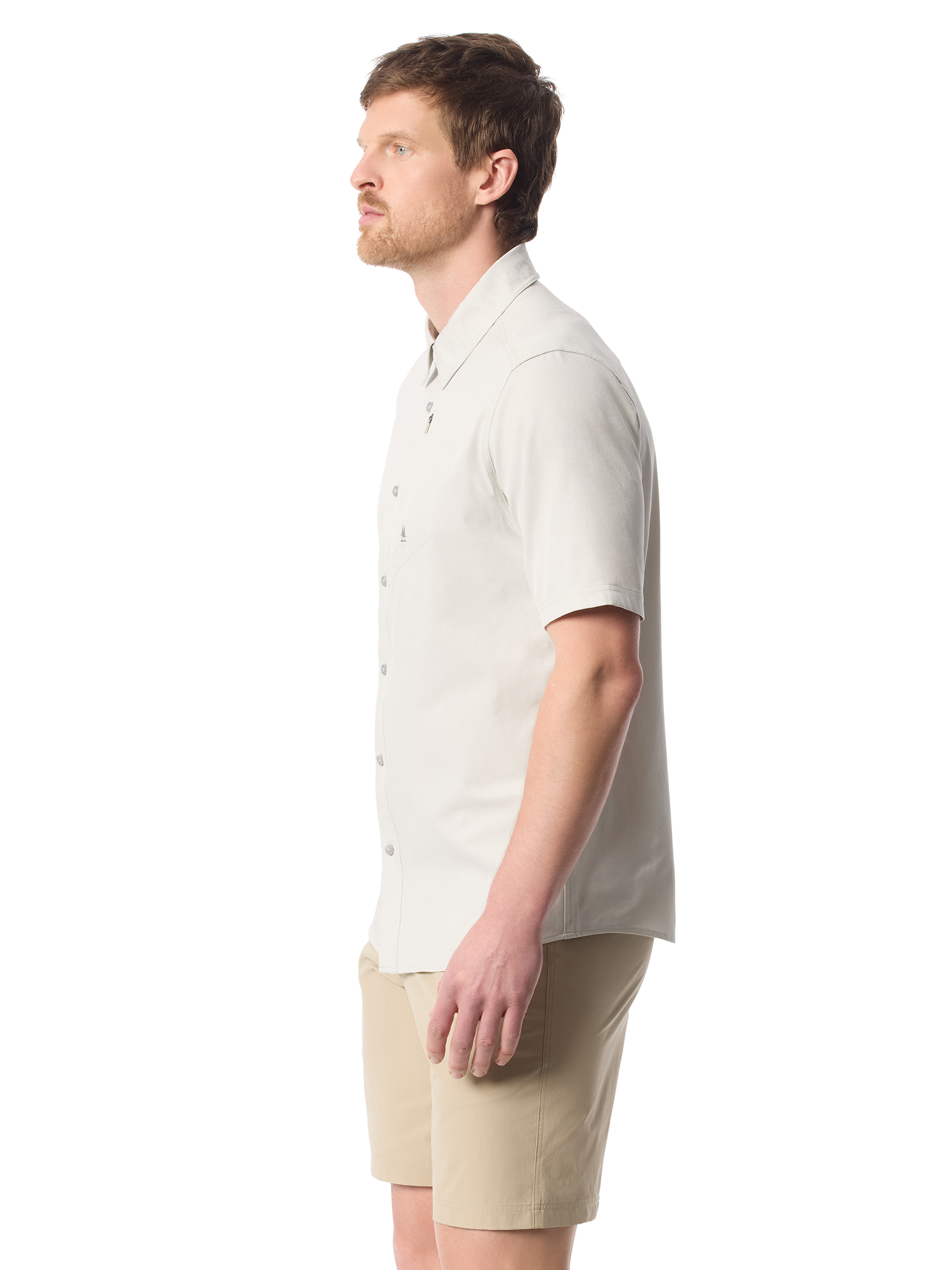 Bass & Co Men's Traveler Shirt with Short Sleeves, Size S-3XL