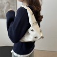 thumbnail image 2 of Bolso Hombro Tachado PU Leather Hobo Bolsos, 2 of 3