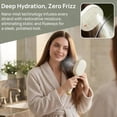 thumbnail image 5 of Electric Steam Brush for Hair, Electric Spray Air Cushion Comb for Women, Anti-Static Hot Steam Hair Brush for Smoothing, Reduce Frizz, Smooth & Nourish, for Both Long and Short Hairs (Beige), 5 of 8