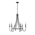 thumbnail image 5 of Millennium Lighting  Artemis 5/6 Chandelier Ceiling Light Matte Black - 6, 5 of 6