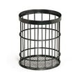 thumbnail image 2 of Winco WB-55-MG 4.5 in. Dia. Round Wire Basket, 5.5 in. Tall - Metal Grey, 2 of 2
