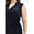 thumbnail image 4 of Vestido sin mangas Roman Fashion Plus Size 1120 Negro Talla 40, 4 of 6