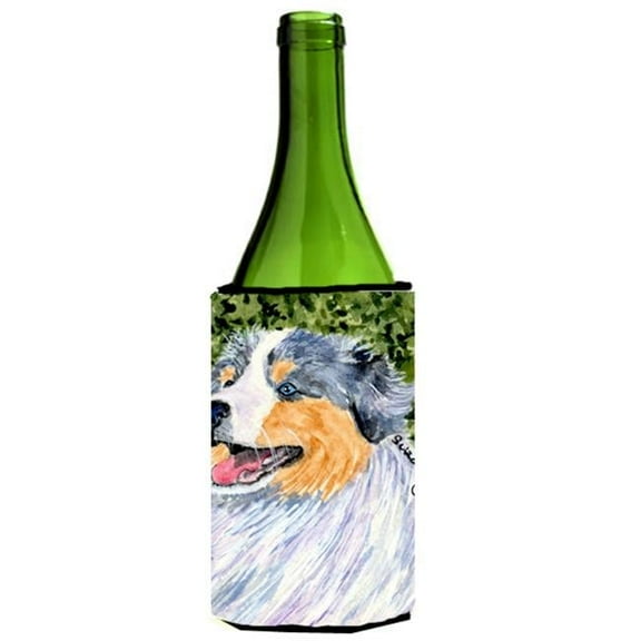 Australian Shepherd Wine bottle sleeve Hugger - 24 Oz.