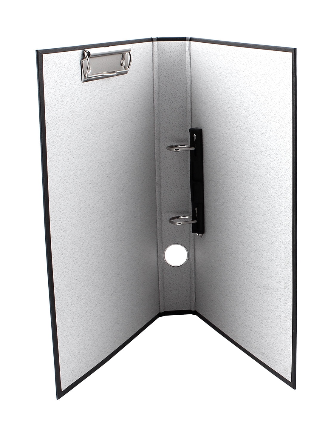 Unique Bargains Office  Ring Binder Quick Clip Clamp A4 Paper Document Files Holder Gray