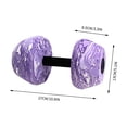 thumbnail image 2 of Water Aerobics Weights Portable Fitness Equipment Water Dumbbells For Pool Exercise - For Adults Beginner Outdoor Aquatic Gym Physical Training Sports Weight, 2 of 6