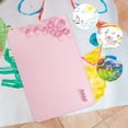 thumbnail image 4 of Alfombrillas De Dibujo De Silicona Hoja de alfombrilla de pintura de silicona para bricolaje, almohadilla de paleta de pintura para niños, suministros de arte (rosa) Likrtyny Libre de BPA, 4 of 7