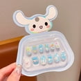 thumbnail image 1 of Nuevas pegatinas de uñas de dibujos animados de Sanrio para niños, ropa de bebé, armadura segura, no tóxica, para niñas pequeñas, lindas, impermeables, para decoración de uñas, 1 of 5