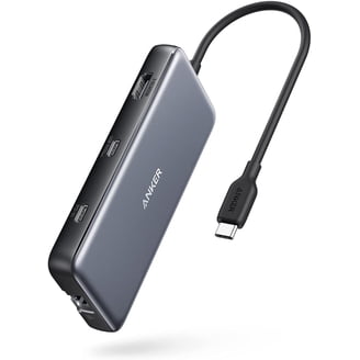 Anker USB C Hub, 10-in-1 Aluminum Monitor Stand with 100W PD