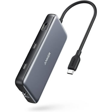 Anker 8-in-1 USB C Hub Adapter with 100W Power Delivery,4K 60Hz HDMI,Ethernet Port,SD Card Reader