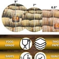 thumbnail image 3 of Havercamp Aged to Perfection Party for 16! For the adult getting better with age. Aged Whiskey Barrel Theme for Birthdays & More! Includes Two Sizes Paper Plates & Napkins., 3 of 8
