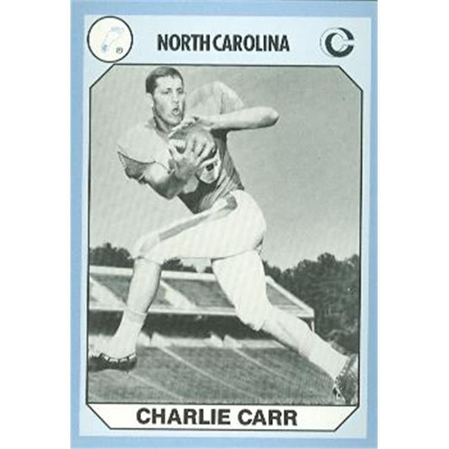 Charlie Carr Football Card (North Carolina) 1990 Collegiate Collection No.138