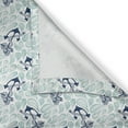thumbnail image 6 of Ambesonne Anchor Valance & Curtain, Ocean Drop Navy, 55"x24", Mint Green Dark Blue, 6 of 6