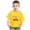Yellow, variant on naisibaby Toddler Boys Girls Solid Color Round Neck T-Shirt, Kids Love Printed Short Sleeve Cotton Casual Daily Top Red 5-6 T
