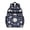 Sun and Moon, variant on Moth and Skeleton Gothic Pattern Backpack for School, Cute School Bag with Adjustable Shoulder Straps and Padded Back, 15.25"x11.5"x5.25"