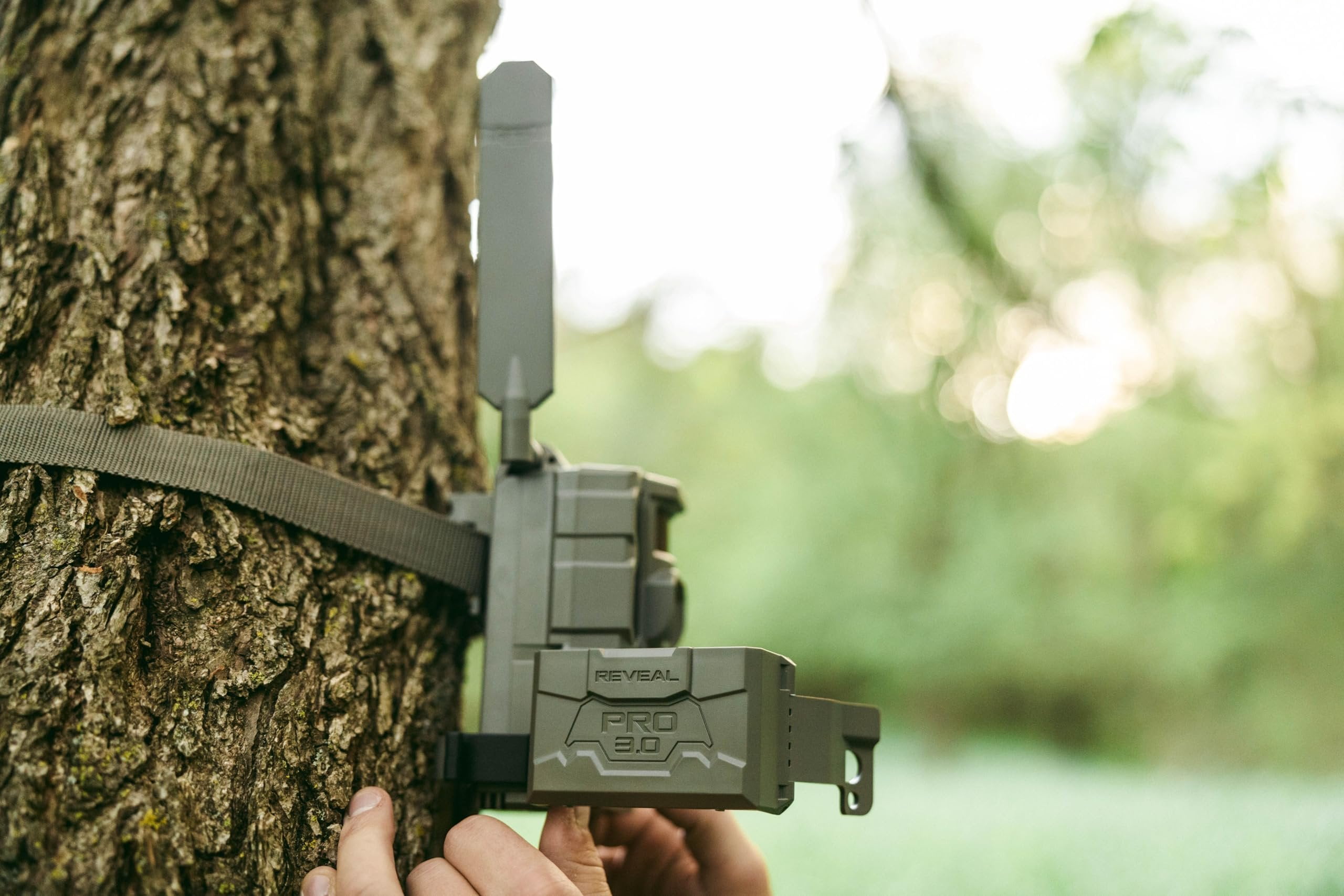 TACTACAM Reveal Pro 3.0 Cellular Trail Camera - Multi-Cellular Network, GPS, 2" LCD, No-Glow IR, Wi-Fi Enabled, HD Photos & 1080p Videos, Long Battery Life, Fast Trigger + Steel Reinforced Straps- 2PK