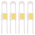 thumbnail image 1 of 4pcs Sliding Cabinet Locks Child Safety Lock Home Cupboard Locks Cabinet Lock, 1 of 3