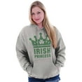 thumbnail image 4 of St Patricks Day Irish Princess Hoodie Sweatshirt Women Brisco Brands S, 4 of 5
