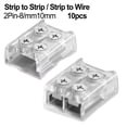thumbnail image 3 of 10Pcs 2P 8MM 10MM LED strip connector screw Fixing connection connector terminal - 8mm Strip to wire, 3 of 5