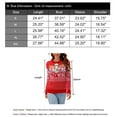 thumbnail image 6 of Sweaters for Women 2023 Trendy Christmas Day Pullover Sweaters Contrast Color Crewneck Sweater Shermie, 6 of 6
