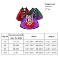 thumbnail image 4 of IBTOM CASTLE Toddler Girls Sanderson Sisters Costumes Kids Witch Sequin Backless Romper Tulle Dress with Cloak Halloween Cosplay Carnival Fancy Dress up Outfit 2-3 Years Green-Winifred, 4 of 8