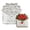 D, variant on Tulip Envelope I Love Mom Cookie Cutter and Stamp, 3.5 Inch, Plastic Baking Mold for Mother's Day