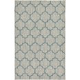 thumbnail image 1 of Unique Loom Trellis Collection Casual Moroccan Lattice Transitional Indoor and Outdoor Flatweave Area Rug, 5' x 8', Blue/Gray, 1 of 1