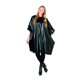thumbnail image 1 of Betty Dain Jumbo Shampoo Cape 45"" W x 54"" L Vinilo impermeable y resistente a las manchas Banda para el cuello de nailon suave Cierre táctil Lavable a máquina Negro, 1 of 2