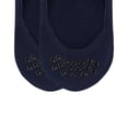 thumbnail image 5 of Burlington Calcetines de hombre, paquete de 2 - Para todos los días IN, talón antideslizante, color sólido Azul oscuro 45-46, 5 of 5